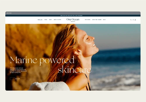 One Ocean Beauty - Brand Development