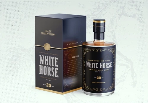 White Horse - Whisky Packaging Redesign
