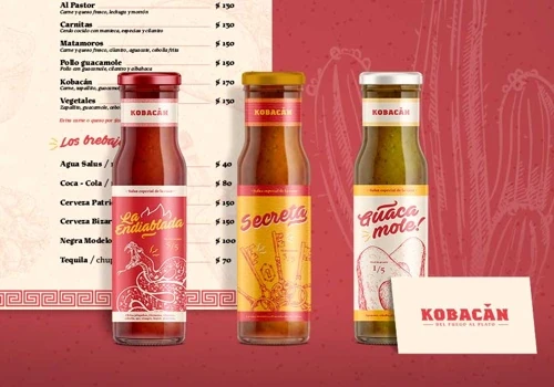 Kobacan - Mexican Restauran Branding and Packaging