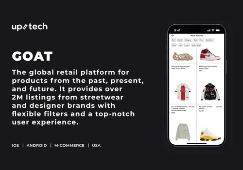 GOAT - e-commerce app development