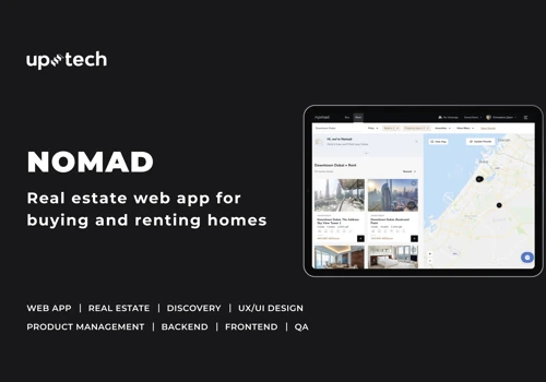 Nomad - real estate web app