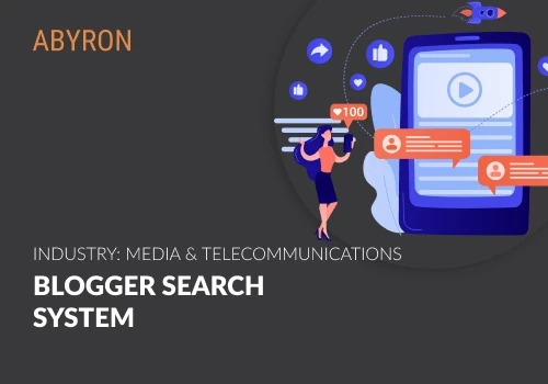 Blogger search system