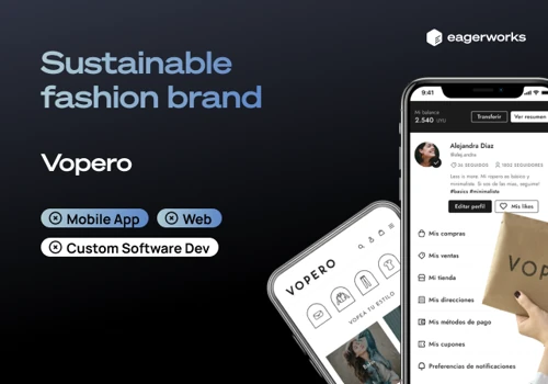 Vopero: Sustainable fashion app