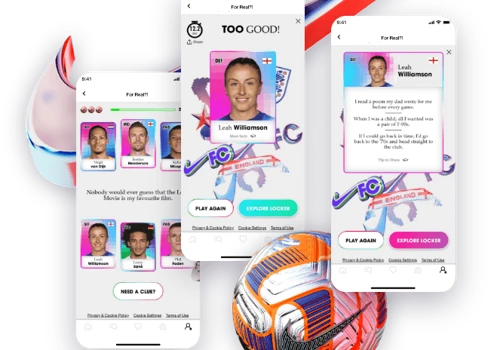 Multilingual Mobile Game for Nike
