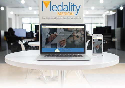 Medality Medical Website Development