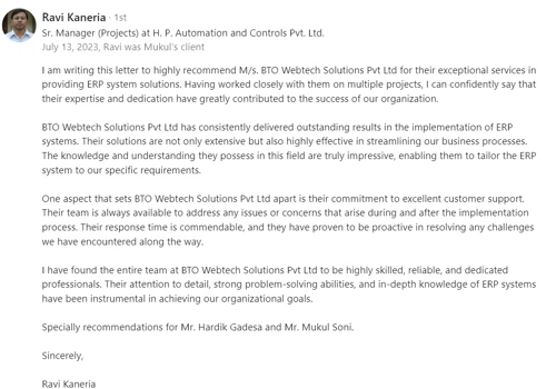 ERP Implementation