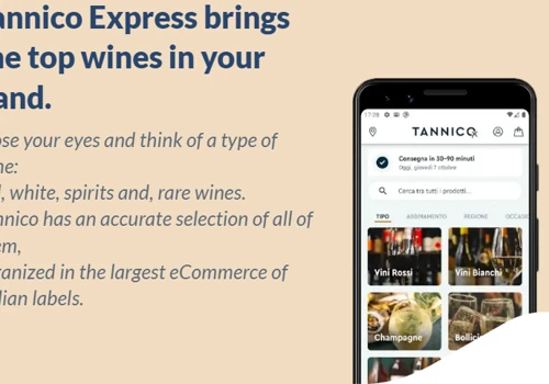 The wine you want in the place you are in 60min