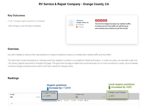 RV Service Company in Orange County