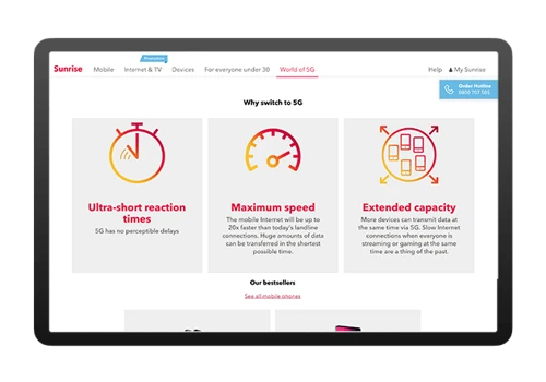 A customized digital workspace for Sunrise