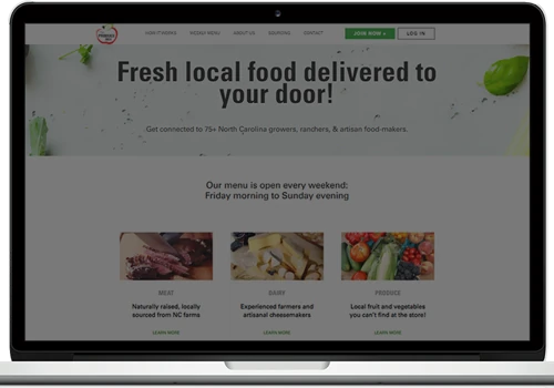 How eCommerce Website Development Improved Organization for The Produce Box