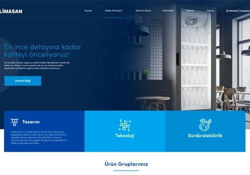 KLIMASAN Website Design, Website SEO