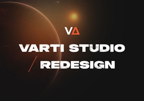 Varti Studio Website Redesign