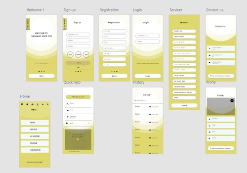 Car mechanic mobile app