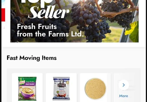 Mobile App Development for Grocery Shop