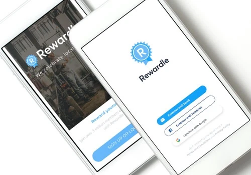 UI Design of Rewardle App