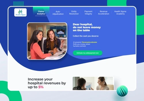 Healthcare Website Design and Developement