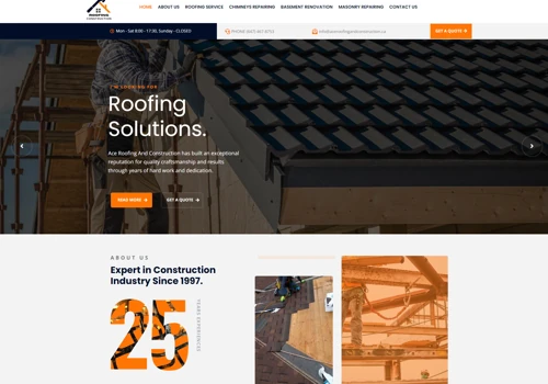 Design Website in WordPress