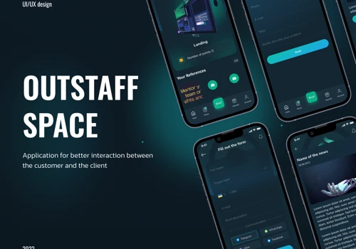 Mobile Application "Outstaff Space"