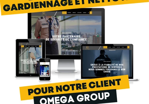 Website creation for Security and Cleaning sector
