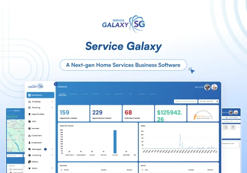 Service Galaxy is a SaaS-based CRM - Home Services