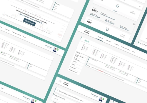 Quantaste: UX/UI design Data Visualization project