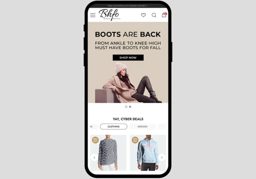 Ecommerce UI/UX Redesign & Optimization