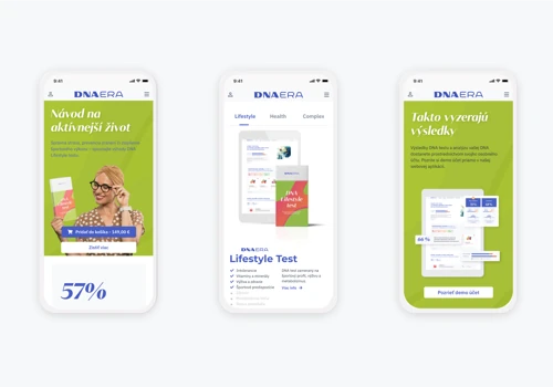 Redesign of DNA ERA website