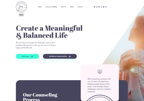 Therapist Website