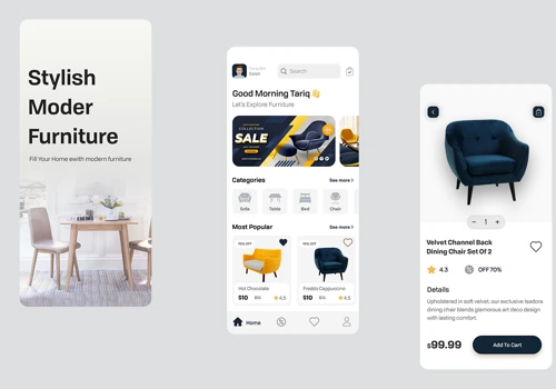 Furniture Ecommerce App