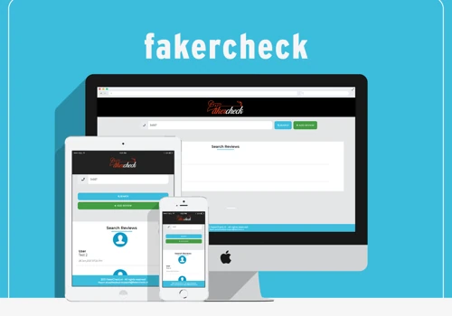 Fakercheck website development