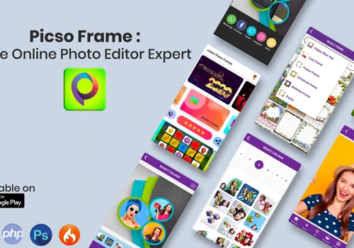 Picso Frame - Online photo editor mobile application
