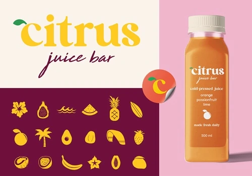 Citrus Juice Bar Brand Development