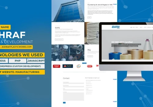 Business And informative Website