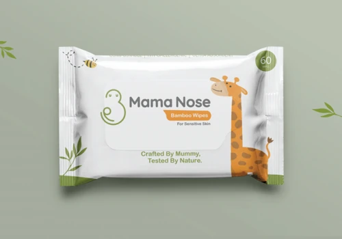 Mama Nose - Brand Naming and package designing for an Indian-Australian diaper brand.