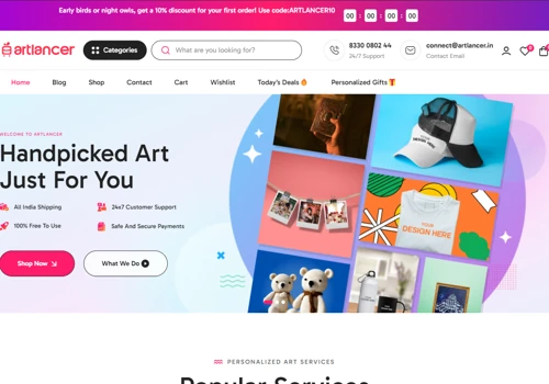 Ecommerce Gifting Platform