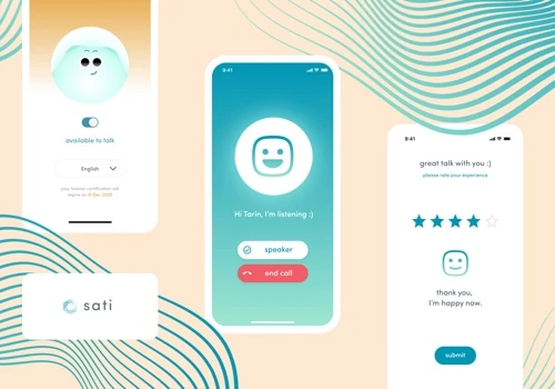 Mobile app providing on-demand listening service