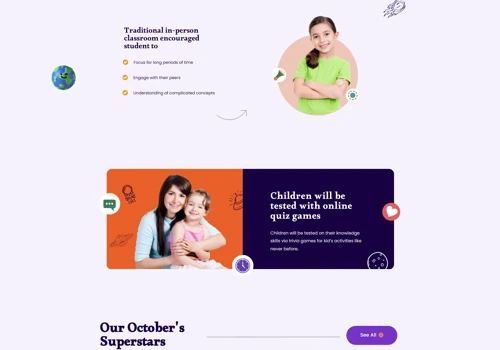 Redesign Educational WordPress Website