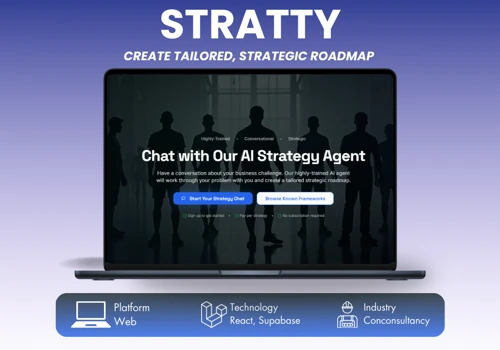 Stratty: AI Strategy & Roadmap Partner