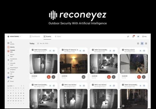Reconeyez UI/UX development