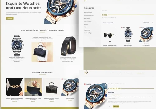 eCommerce website design