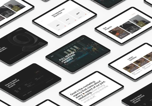 Goat agency - branding, logo and website design