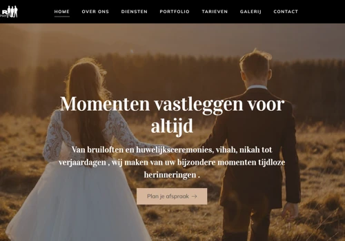 Mohabir Photography - Wedding & Event Website