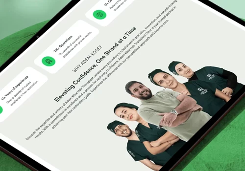 Adem Köse Clinic Website Development