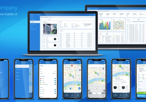EV Charging back-office platform and mobile app