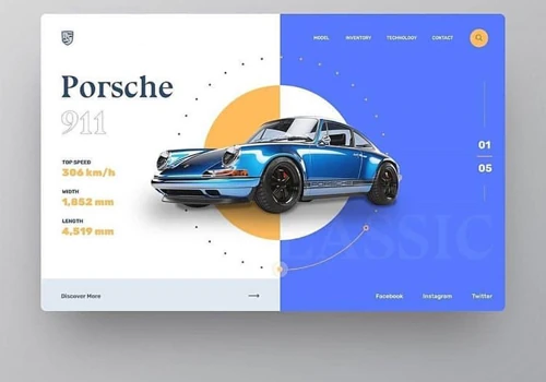 Elegant design website