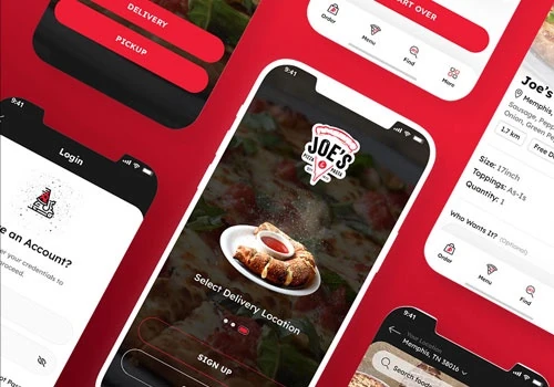 Cross-platform Pizza Delivery App with Flutter