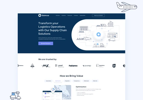 Website development for Quincus