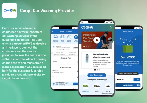 Car Wash and Cleaning Mobile Application