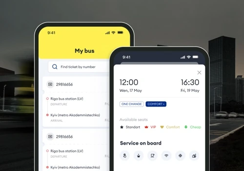 Ecolines – an app for coach operator in Europe