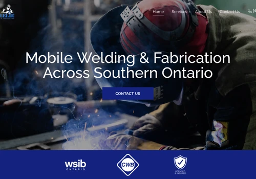 Website Development for a Toronto Welding Company